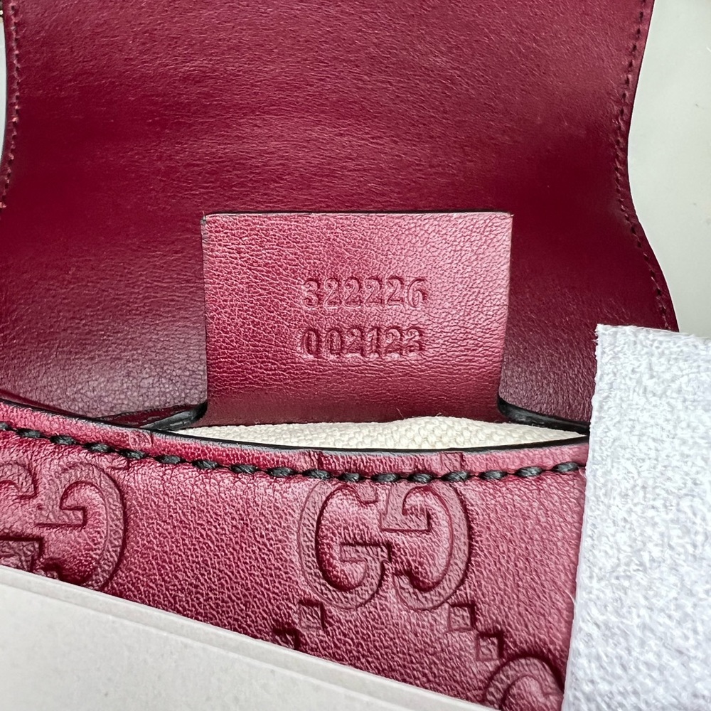 GUCCI Soft Guccissima Medium Emily Hobo Classic Ruby - Picture 3 of 14